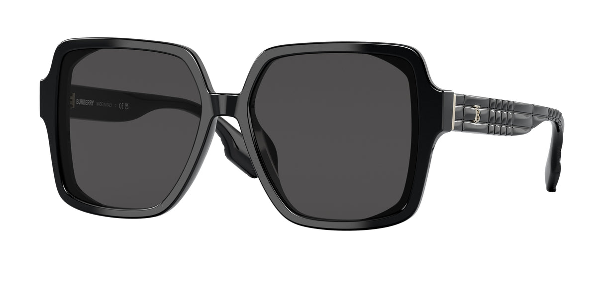 BURBERRY BE4379D · 58mm / Negro / Gris oscuro