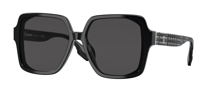 Burberry BE4379D 300187 Negro / Gris oscuro vista 1