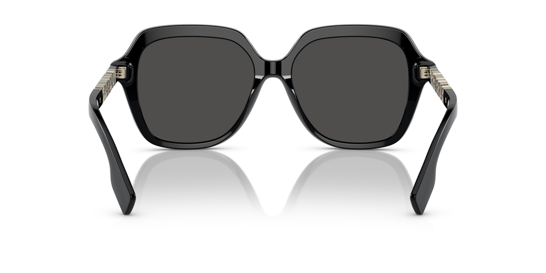 Burberry BE4389 300187 Negro / Gris oscuro vista 4