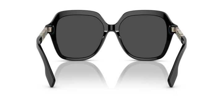 Burberry BE4389 300187 Negro / Gris oscuro vista 4