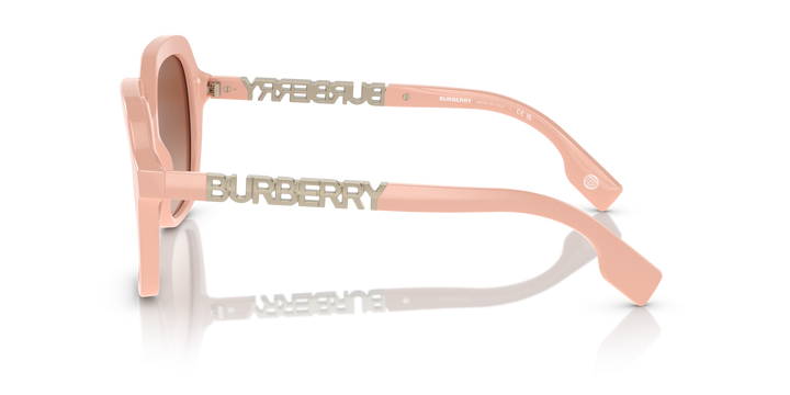 Burberry BE4389 406113 Rosa / Marrón degradé vista 3
