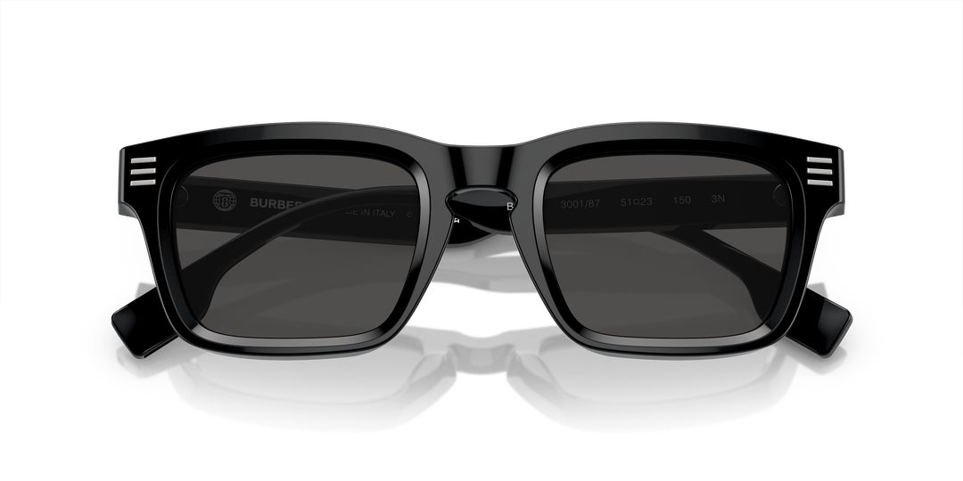 Burberry BE4403 300187 Negro / Gris oscuro vista 6