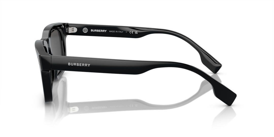 Burberry BE4403 300187 Negro / Gris oscuro vista 3