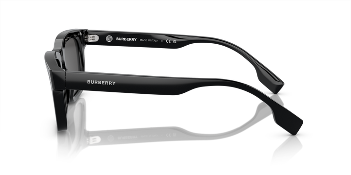 Burberry BE4403 300187 Negro / Gris oscuro vista 3