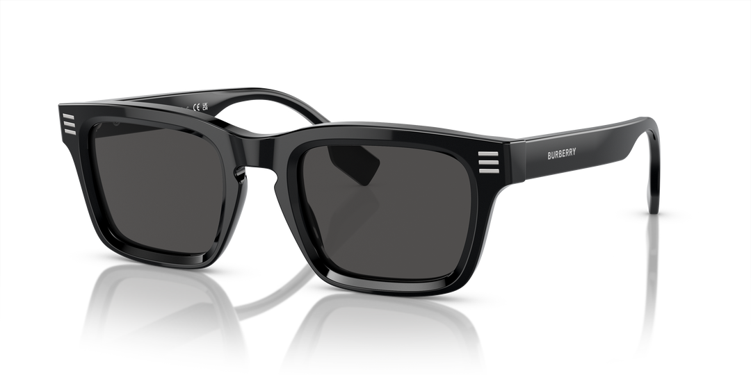 Burberry BE4403 300187 Negro / Gris oscuro vista 2