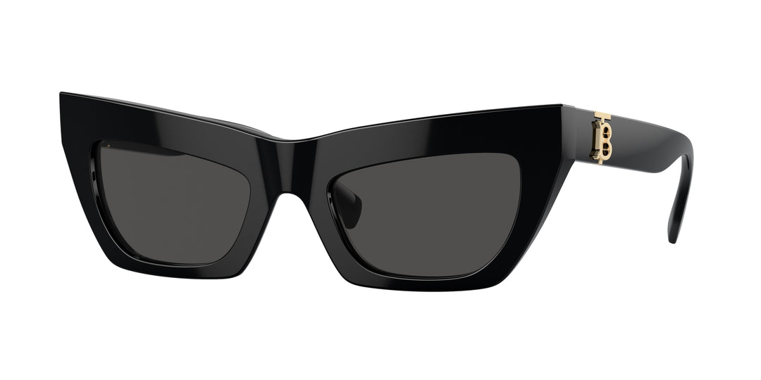 Burberry BE4405 300187 Negro / Gris oscuro vista 1
