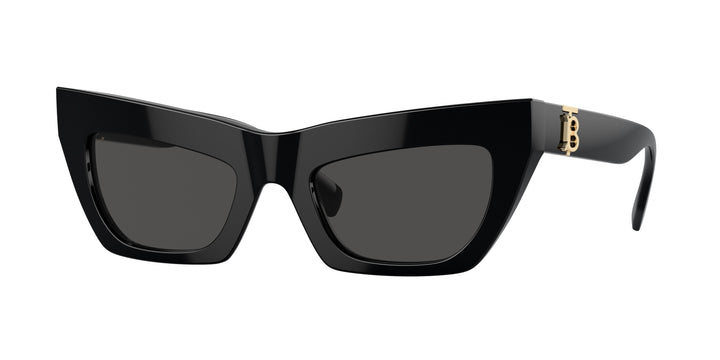 Burberry BE4405 300187 Negro / Gris oscuro vista 1