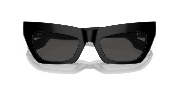 Burberry BE4405 300187 Negro / Gris oscuro vista 6