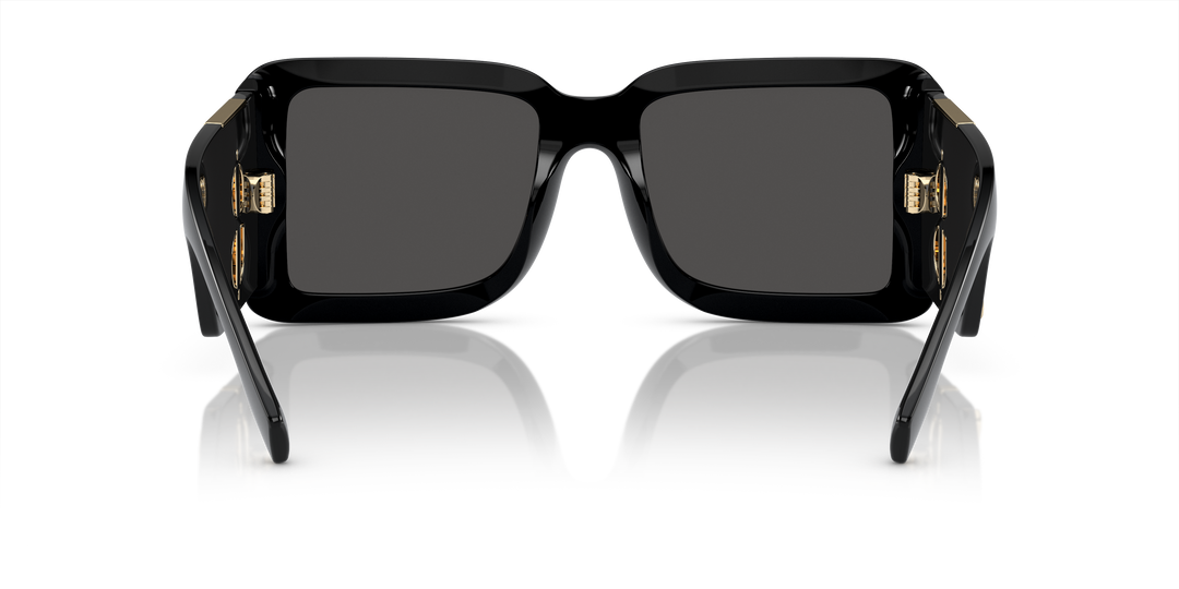 Burberry BE4406U 300187 Negro / Gris oscuro vista 4