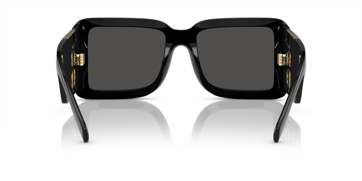 Burberry BE4406U 300187 Negro / Gris oscuro vista 4