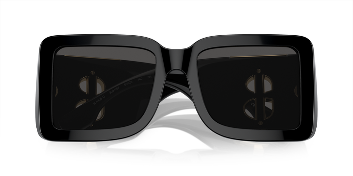 Burberry BE4406U 300187 Negro / Gris oscuro vista 6