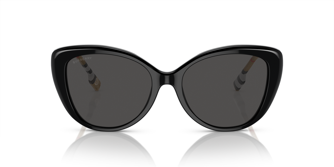 Burberry BE4407 385387 Negro / Gris oscuro vista 5