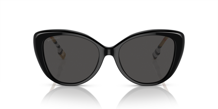 Burberry BE4407 385387 Negro / Gris oscuro vista 5