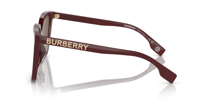 Burberry BE4411D 402273 Burdeos / Marrón oscuro vista 3