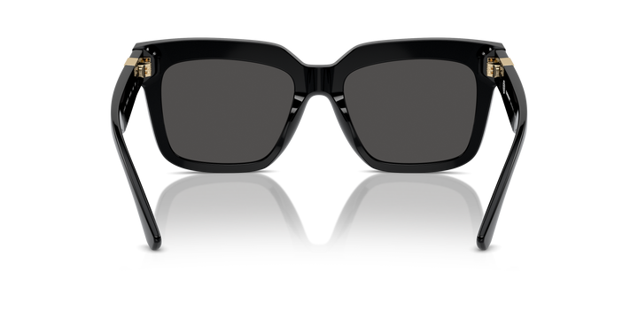 Burberry BE4419 300187 Negro / Gris oscuro vista 4