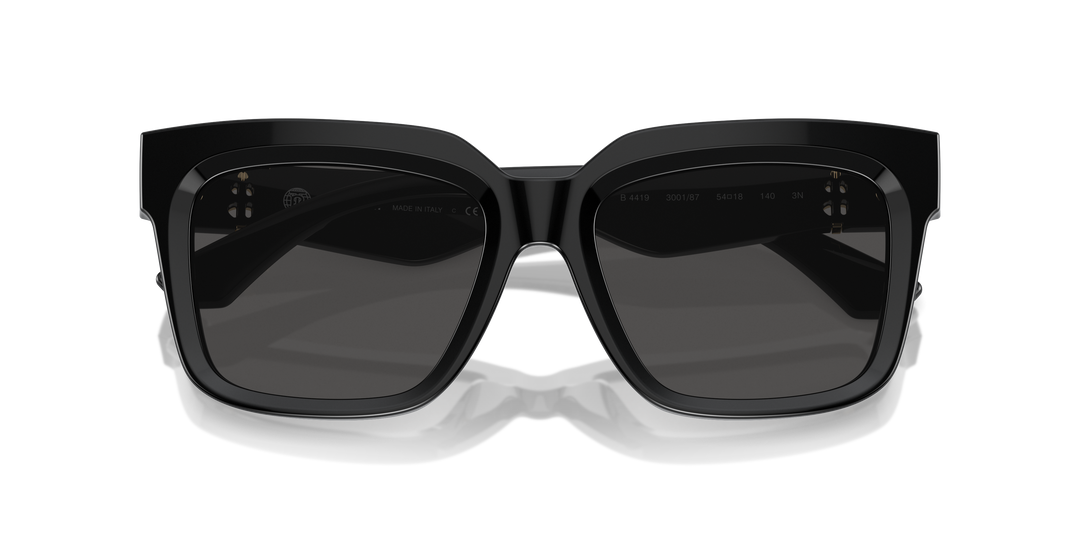 Burberry BE4419 300187 Negro / Gris oscuro vista 6