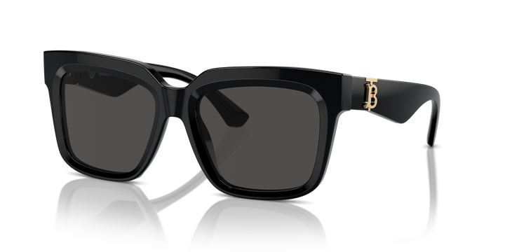 Burberry BE4419 300187 Negro / Gris oscuro vista 2