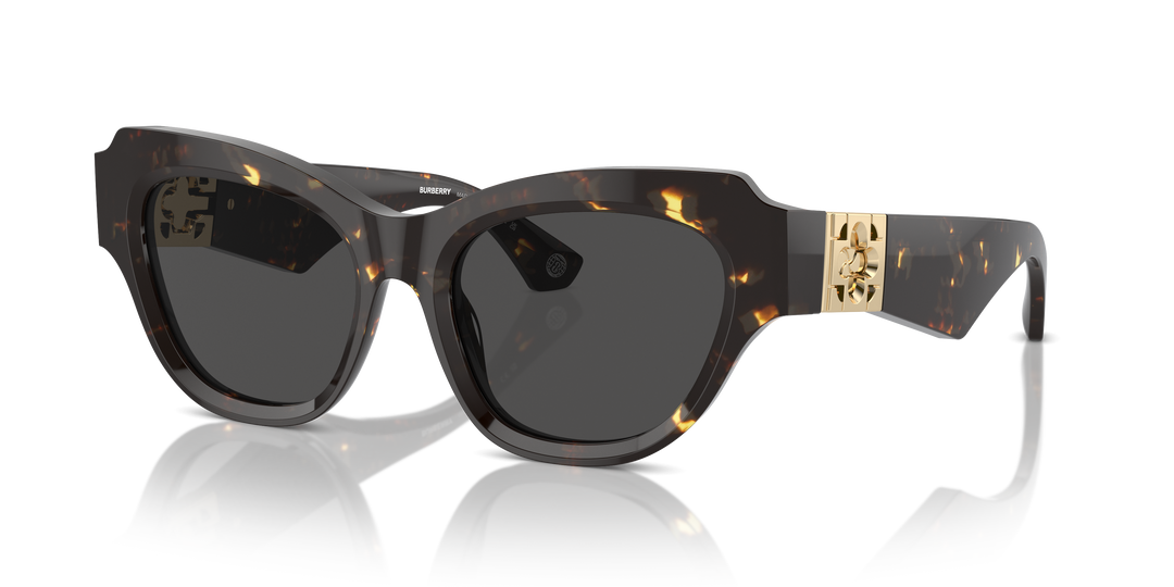 Burberry BE4423 410687 Havana oscuro / Gris oscuro vista 2