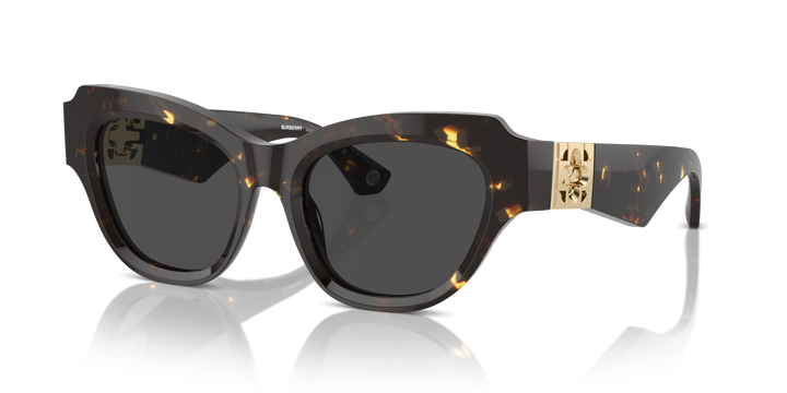 Burberry BE4423 410687 Havana oscuro / Gris oscuro vista 2