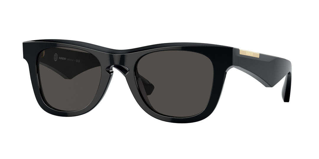 Burberry BE4426 300187 Negro / Gris oscuro vista 1