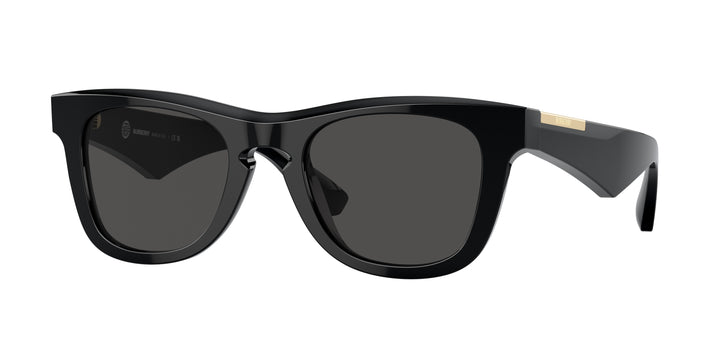 Burberry BE4426 300187 Negro / Gris oscuro vista 1