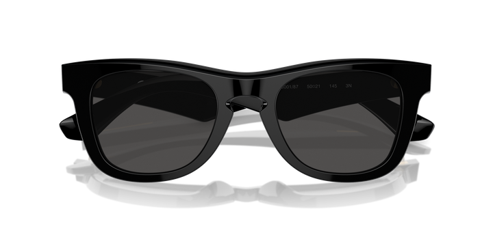 Burberry BE4426 300187 Negro / Gris oscuro vista 6