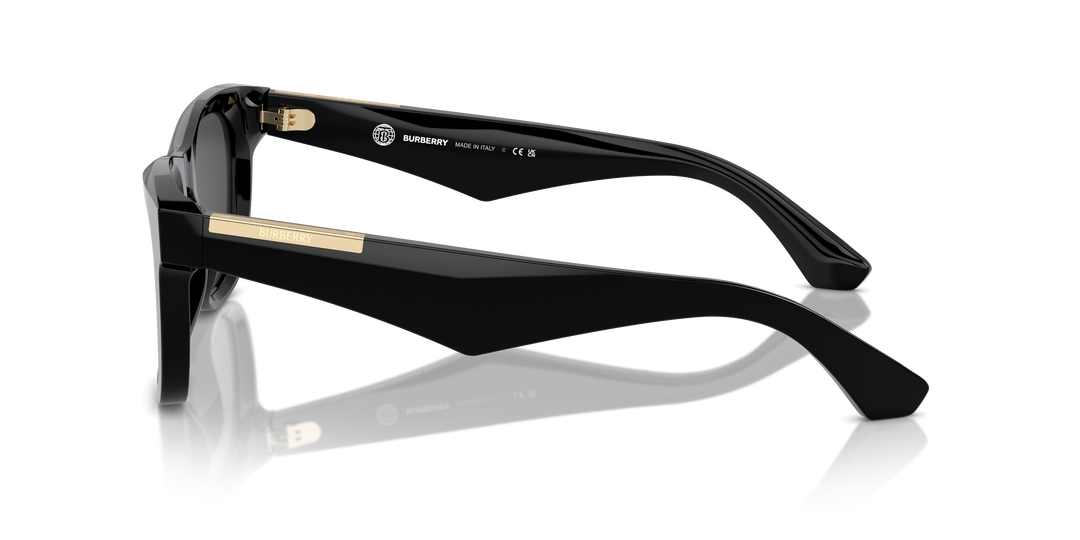Burberry BE4426 300187 Negro / Gris oscuro vista 3