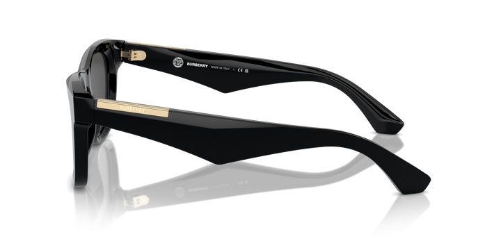 Burberry BE4426 300187 Negro / Gris oscuro vista 3