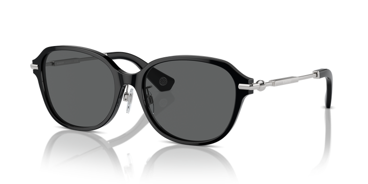 Burberry BE4429D 300187 Negro / Gris oscuro vista 2