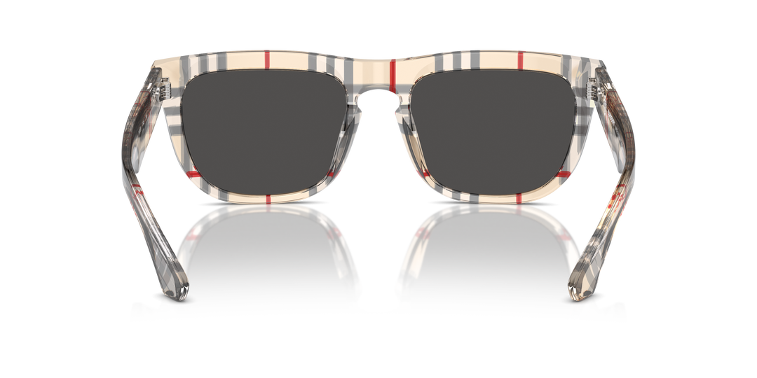 Burberry BE4431U 412287 Cuadriculado Vintage / Gris oscuro vista 4