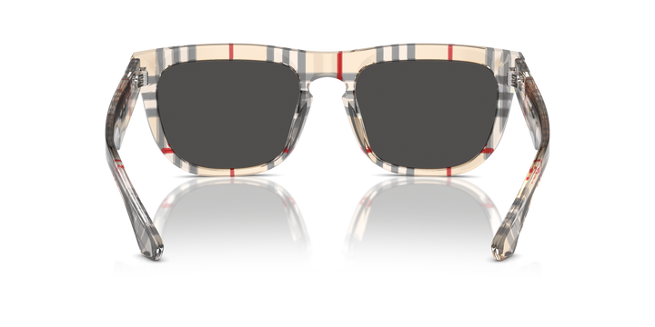 Burberry BE4431U 412287 Cuadriculado Vintage / Gris oscuro vista 4
