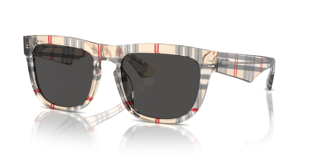 Burberry BE4431U 412287 Cuadriculado Vintage / Gris oscuro vista 2