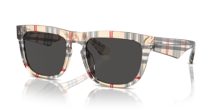 Burberry BE4431U 412287 Cuadriculado Vintage / Gris oscuro vista 2