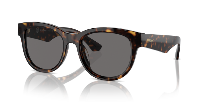 Burberry BE4432U 300281 Havana oscuro / Gris oscuro polarizado vista 2