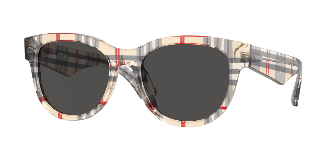 Burberry BE4432U 412287 Cuadriculado Vintage / Gris oscuro vista 1