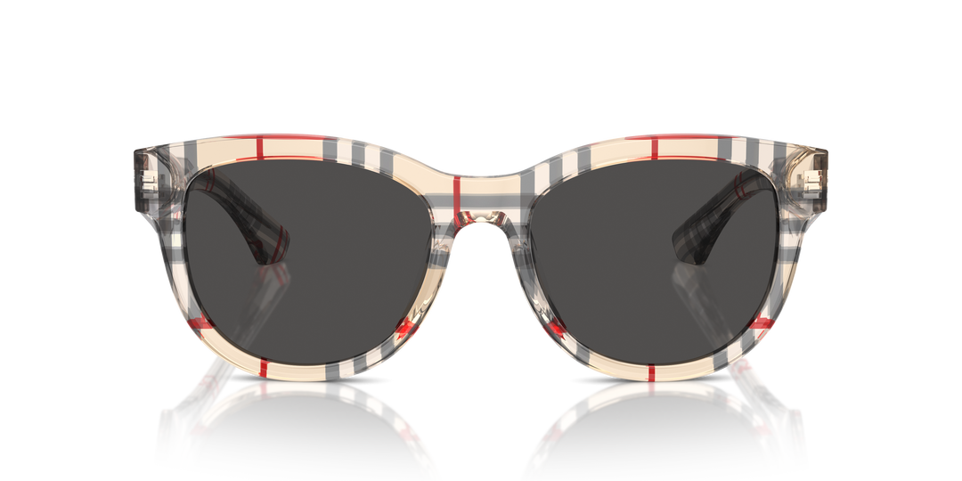 Burberry BE4432U 412287 Cuadriculado Vintage / Gris oscuro vista 5