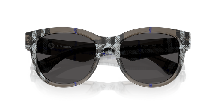 Burberry BE4432U 414787 Liquen A Cuadros / Gris oscuro vista 6
