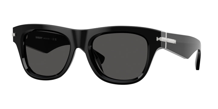 Burberry BE4438U 300187 Negro / Gris oscuro vista 1