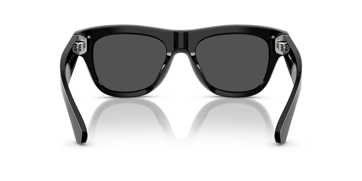 Burberry BE4438U 300187 Negro / Gris oscuro vista 4