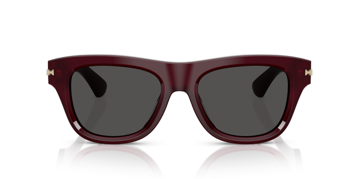 Burberry BE4438U 326587 Burdeos / Gris oscuro vista 5