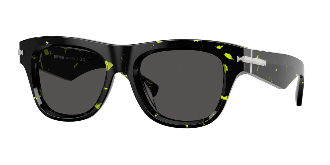 Burberry BE4438U 412487 Havana Verde / Gris oscuro vista 1