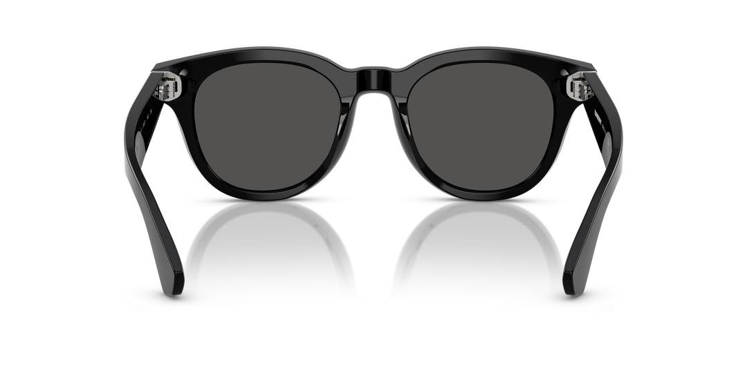 Burberry BE4439 300187 Negro / Gris oscuro vista 4