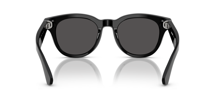 Burberry BE4439 300187 Negro / Gris oscuro vista 4