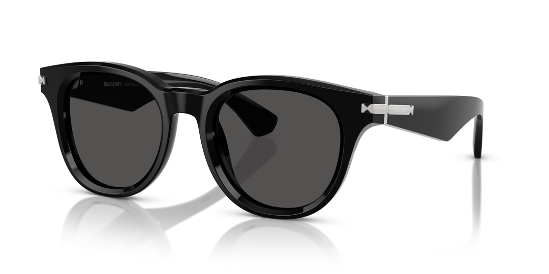 Burberry BE4439 300187 Negro / Gris oscuro vista 2