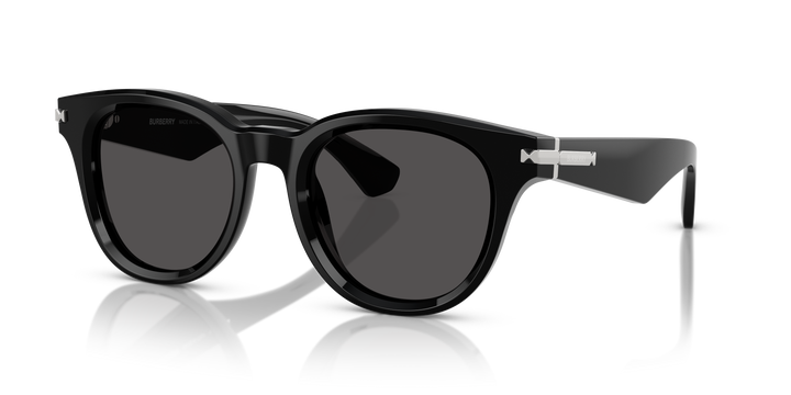 Burberry BE4439 300187 Negro / Gris oscuro vista 2