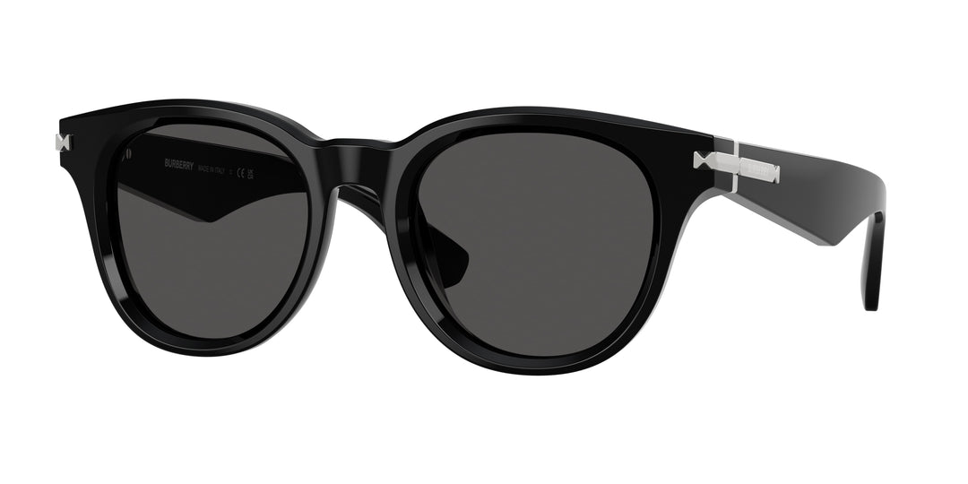 Burberry BE4439 300187 Negro / Gris oscuro vista 1