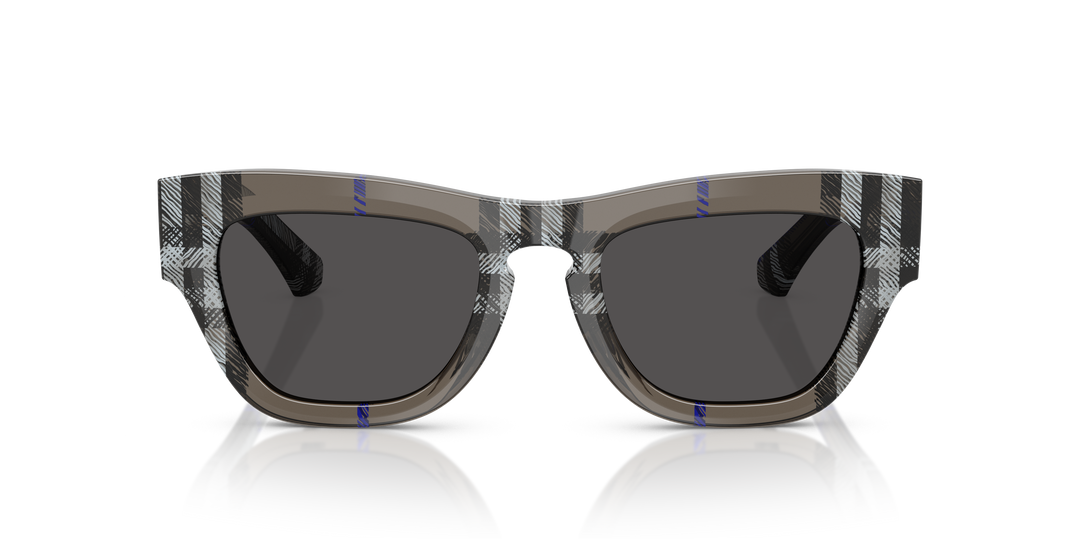 Burberry BE4440U 414787 Liquen A Cuadros / Gris oscuro vista 5