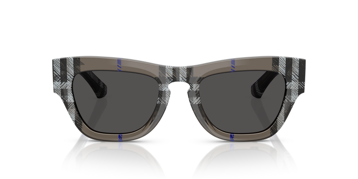 Burberry BE4440U 414787 Liquen A Cuadros / Gris oscuro vista 5