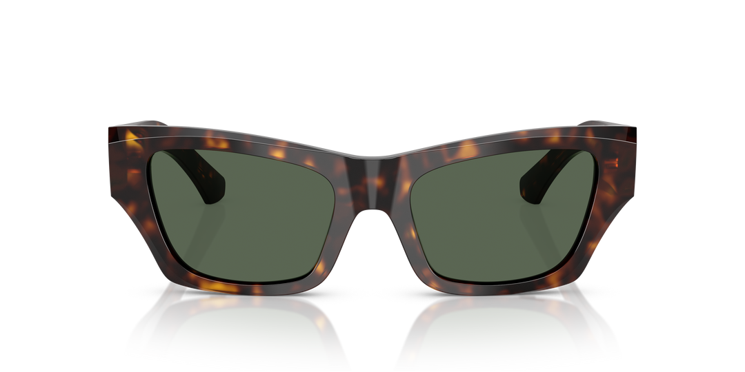 Burberry BE4441U 300271 Havana oscuro / Verde oscuro vista 5