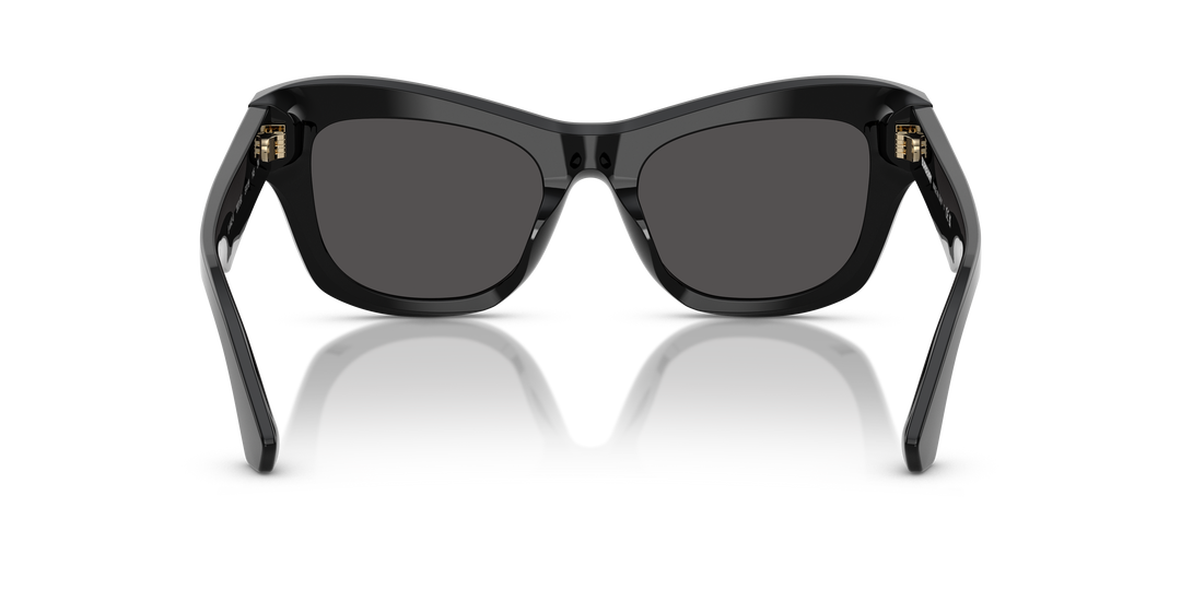 Burberry BE4442U 300187 Negro / Gris oscuro vista 4